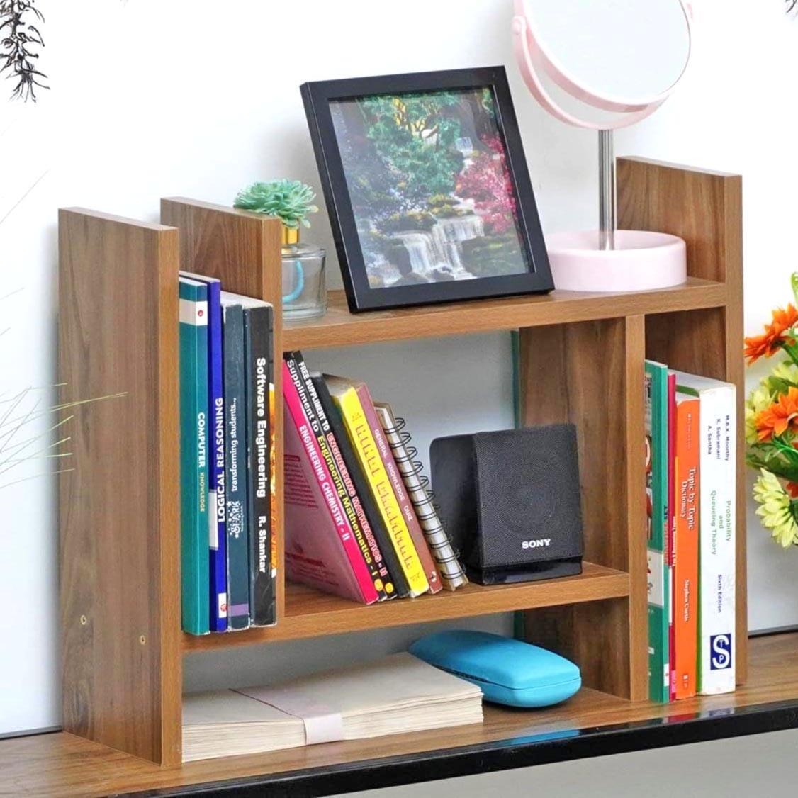 Полка книжная настольная из дерева Риоран Сиена (КПА-023605)