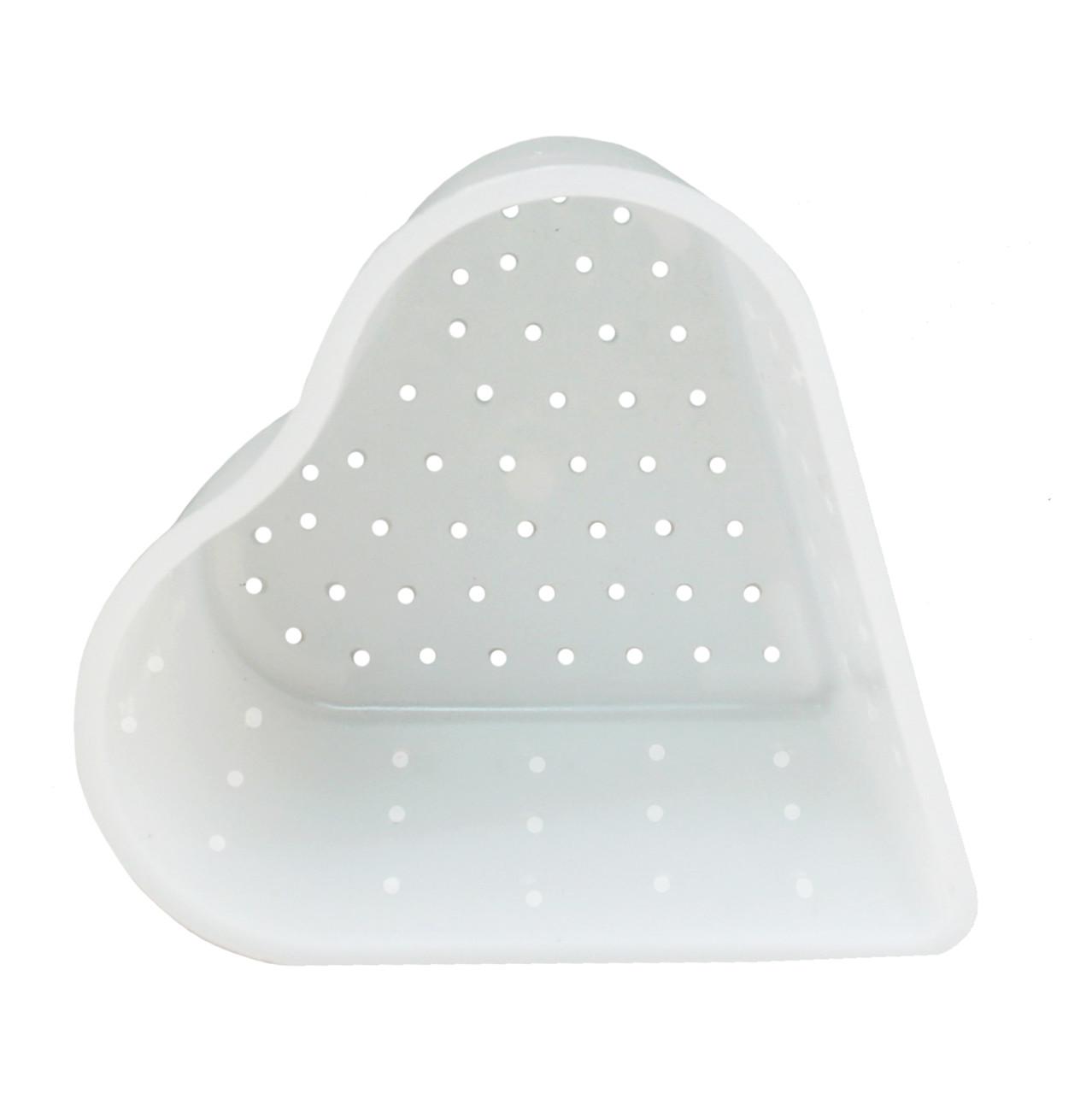 Форма для сыра Cheese master сердечко мини пластиковая 350 мл White (18964476)
