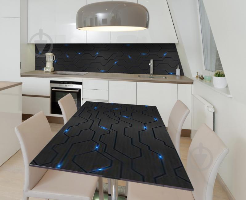 Наклейка 3Д виниловая на стол Zatarga «Всемирная паутина» 600х1200 мм (Z184138st)