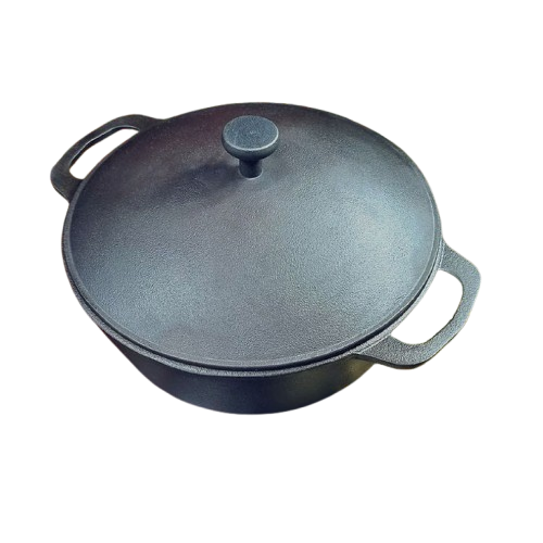 Котелок чугунный Maysternya с чугунной крышкой 3 л (Т402С1)