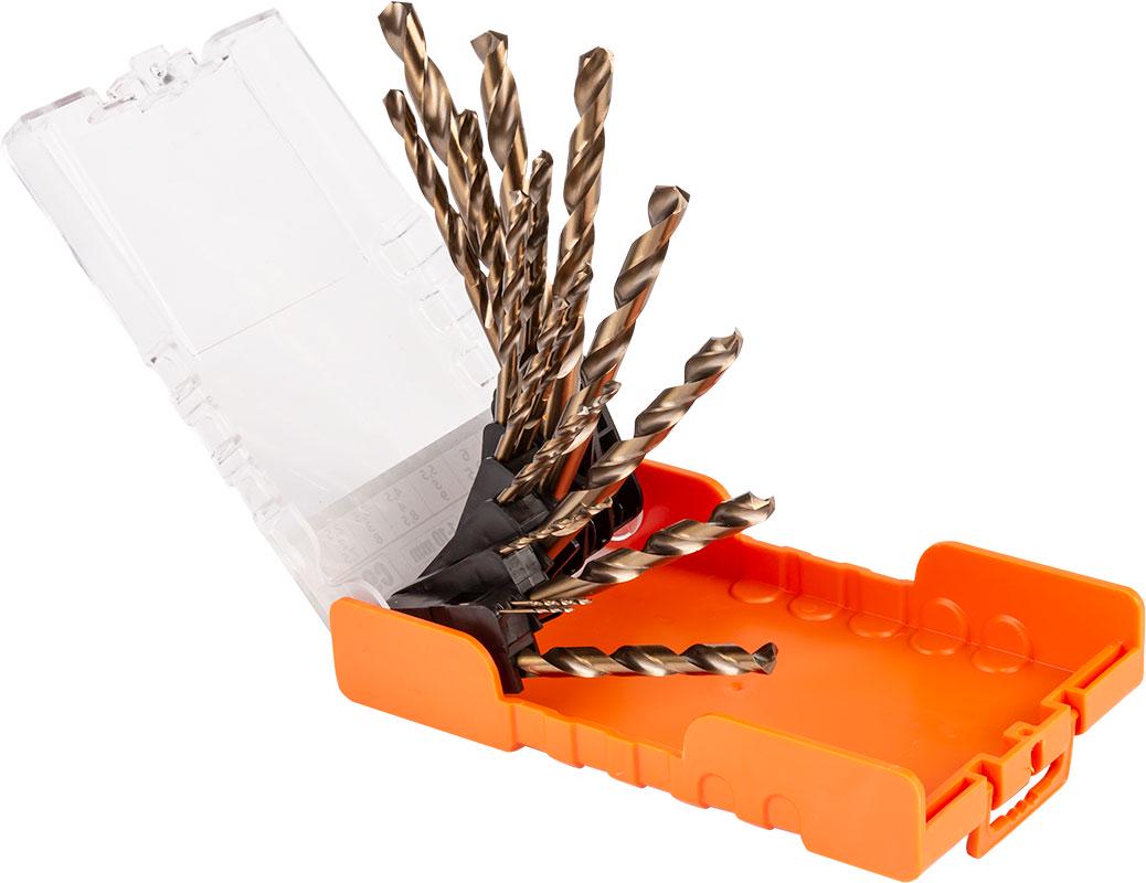 Набір кобальтових свердел по металу Richmann HSS 1 - 10 мм 19 шт. (C9801) - фото 2