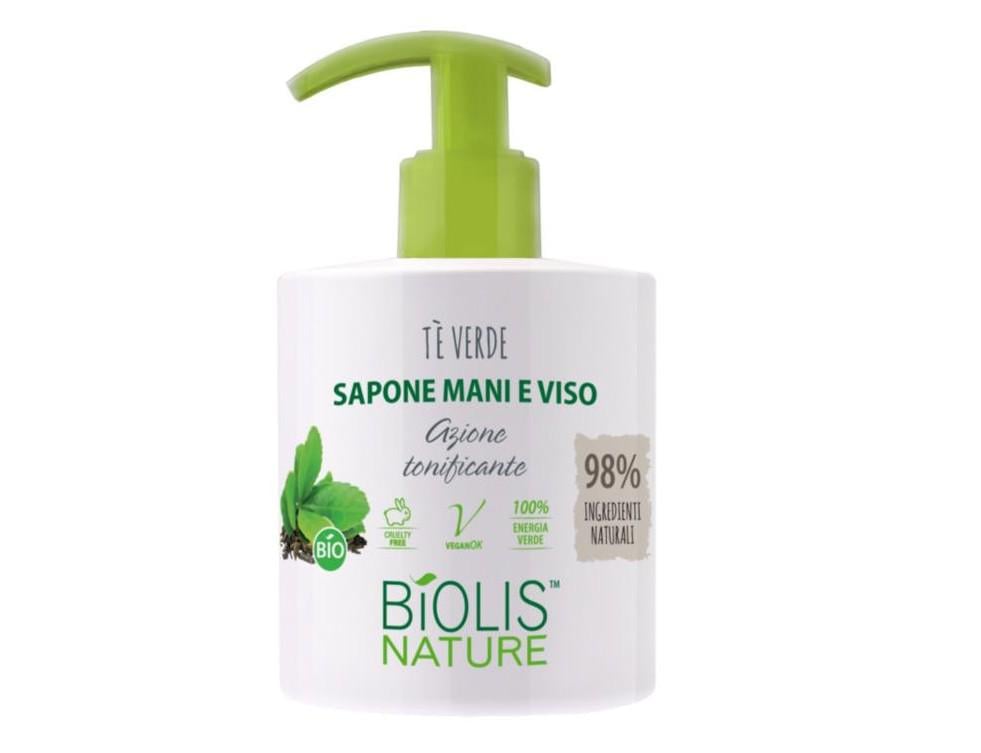 Тонизирующее мыло для рук Biolis Nature с зеленым чаем 300 мл