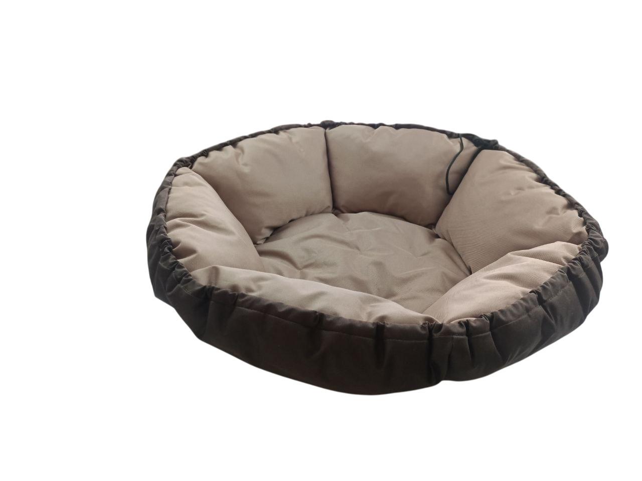 Лежанка для собак та котів 75x75 см Коричневий (2321) - фото 4 Лежанка для собак та котів 75x75 см Коричневий (2321) - фото 4