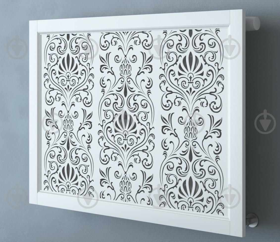 Екран-решітка декоративна на батарею опалення R46-F90 Білий (25624300)