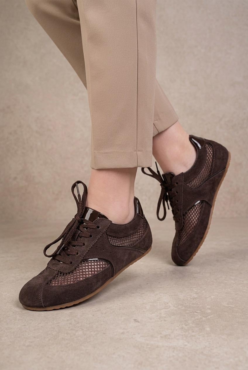 Кроссовки женские Where Uwear из натуральной замши 351089 р. 38 Коричневый (351089_38) Кроссовки женские Where Uwear из натуральной замши 351089 р. 38 Коричневый (351089_38)