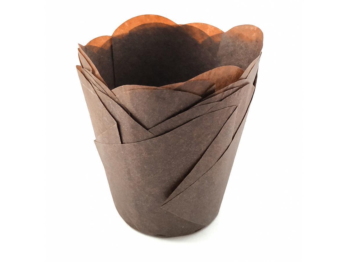 Форма для выпечки кексов/капкейков ЛИЛИЯ бумажные Коричневый (19572052) Форма для выпечки кексов/капкейков ЛИЛИЯ бумажные Коричневый (19572052)