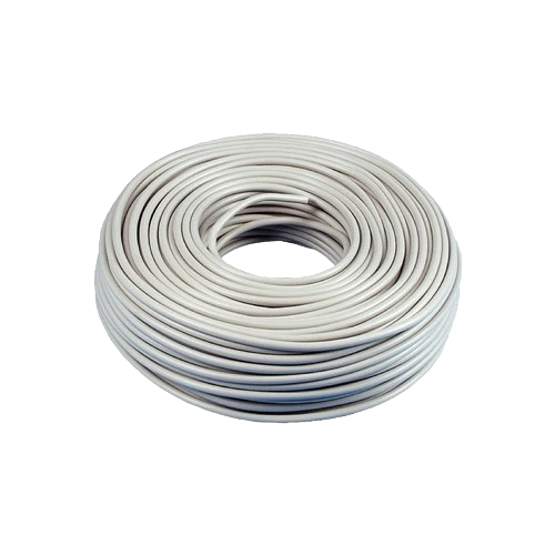 Провод силовой биметалл VECTOR Allarm сечение 6х0,22 мм 100 м Белый (33087601)