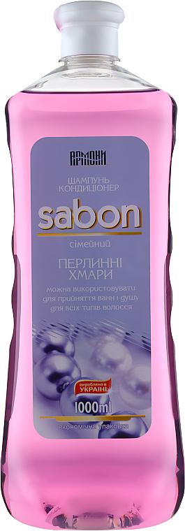 Шампунь-кондиционер для волос Армони Sabon Жемчужные облака 1000 мл (128)