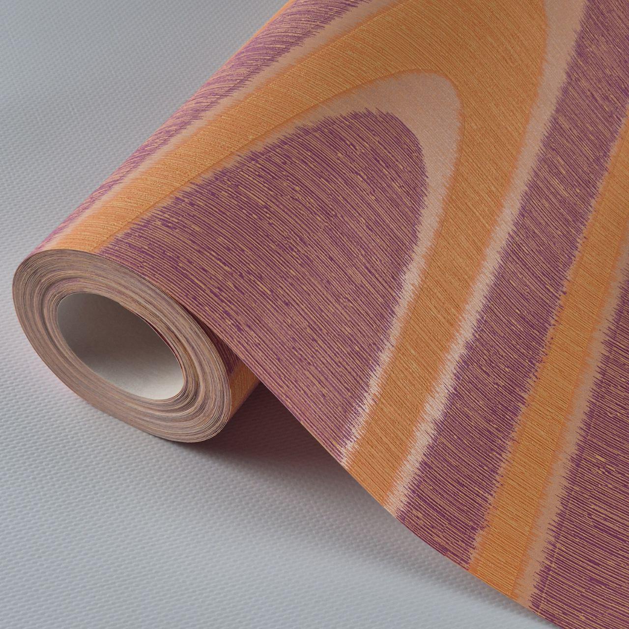 Обои виниловые флизелиновые Marburg 54219 0,53х10,05 м Бордово-кирпичный (30706071)