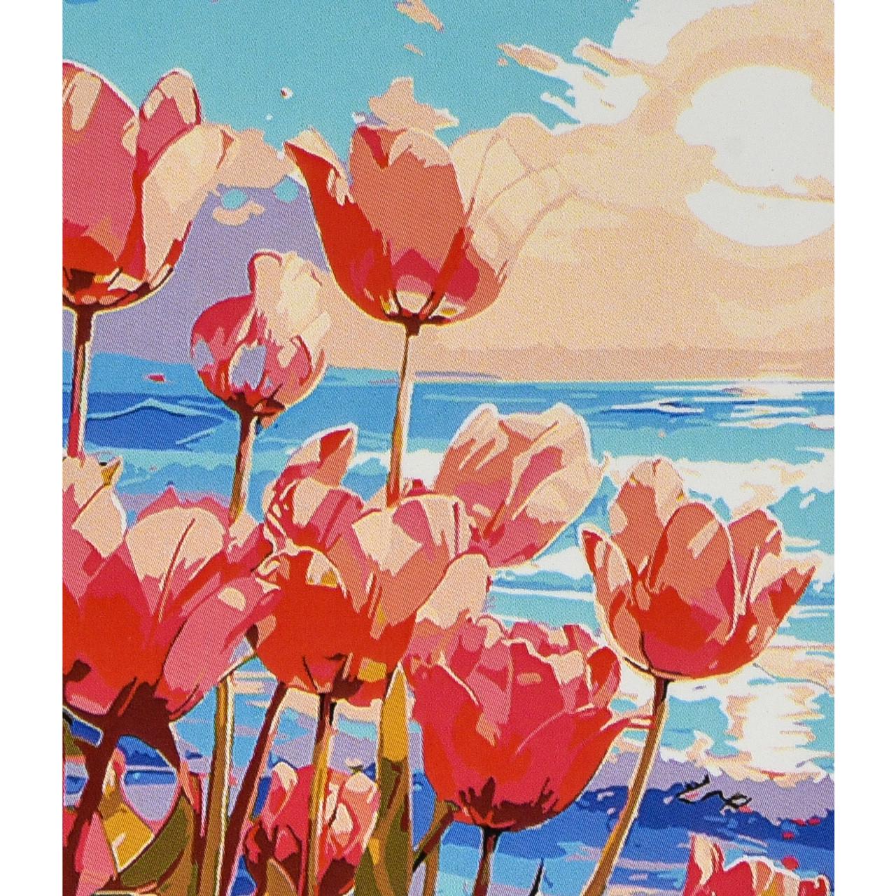 Картина по номерам Strateg Премиум Дорога к морю 30х40 см (SS1160)