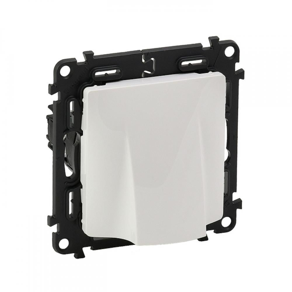 Вывод кабеля Legrand Valena Life без клемм 70x70 мм Белый (753434)