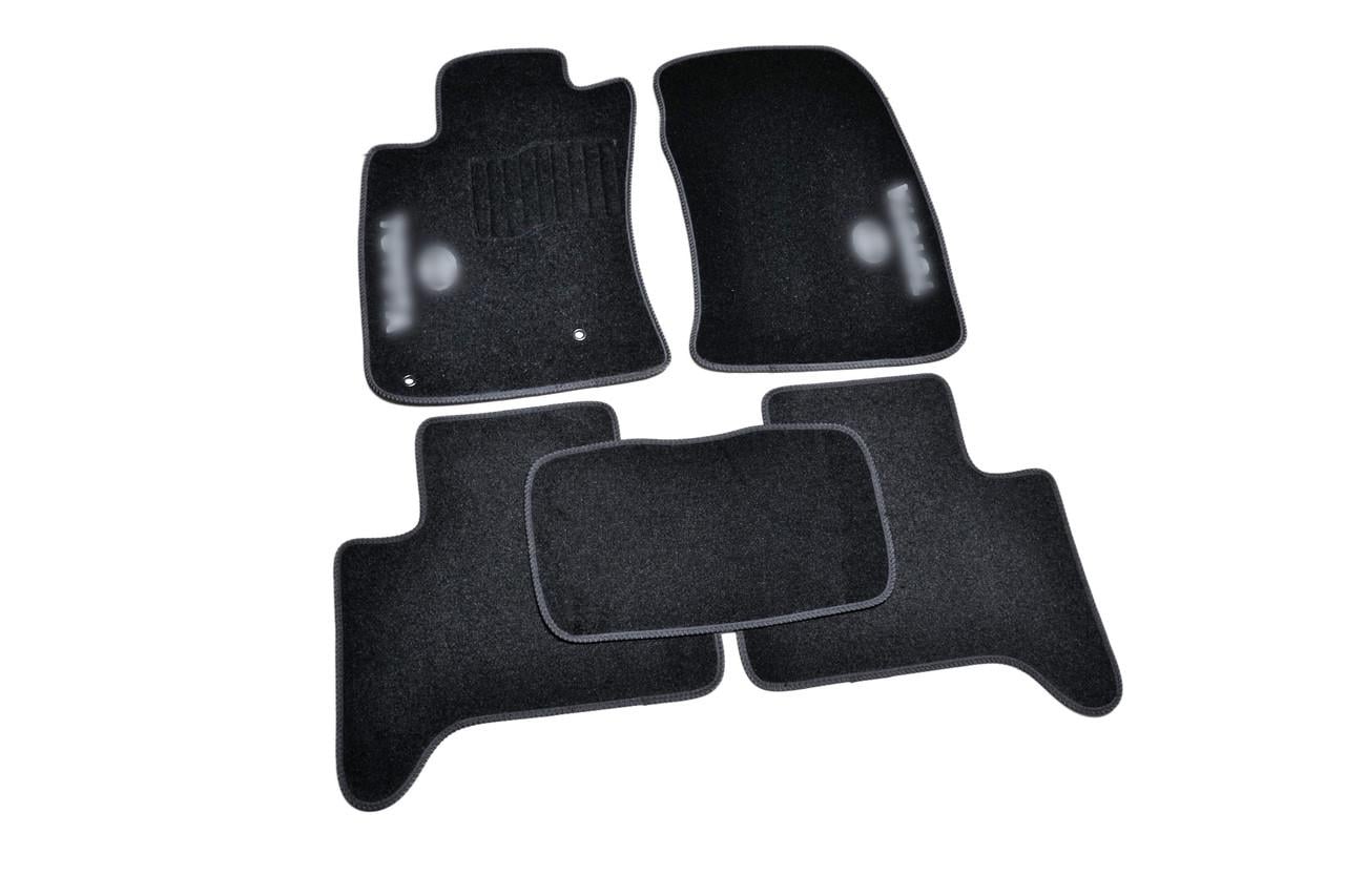 Килимки в салон AVTM ворсові Toyota Land Cruiser Prado 120 2003-2009 5 шт. Чорний (GRCR163612)