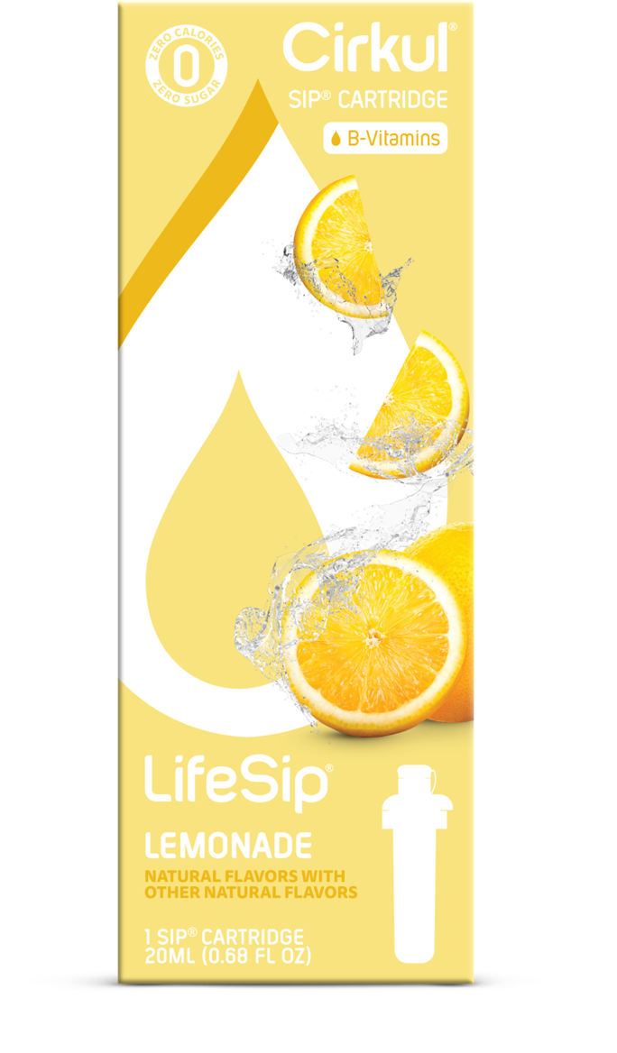 Картридж для Cirkul Lemonade LifeSip 20 мл (40354) - фото 2 Картридж для Cirkul Lemonade LifeSip 20 мл (40354) - фото 2