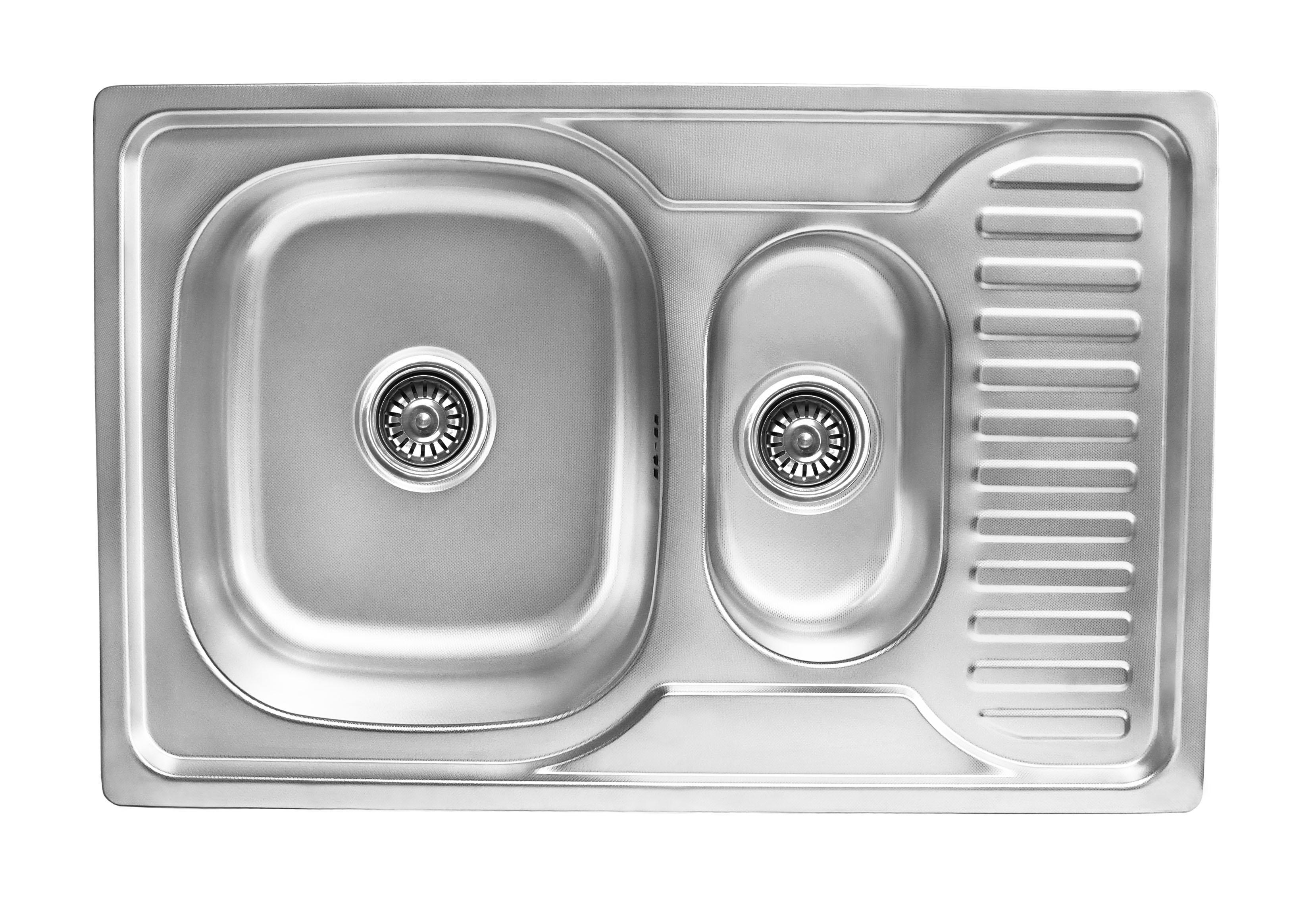 Мойка кухонная Lemax нержавеющая сталь декор сифон (LE-5015 DE) Мойка кухонная Lemax нержавеющая сталь декор сифон (LE-5015 DE)