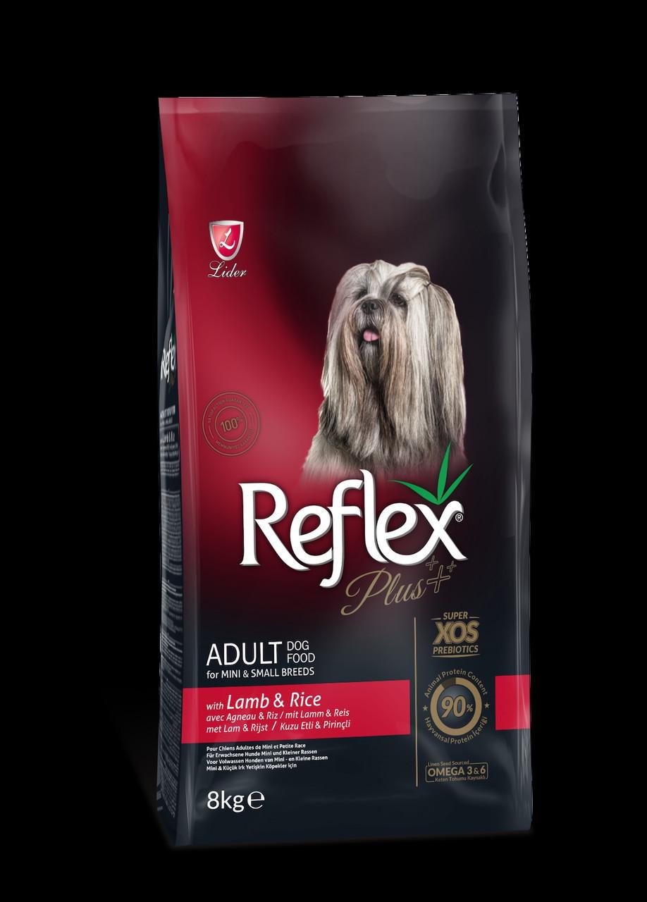 Корм сухой Reflex Plus Dog Mini&Small Breeds Lamb с ягненком для взрослых собак малых пород 8 кг (RFX-120) - фото 2