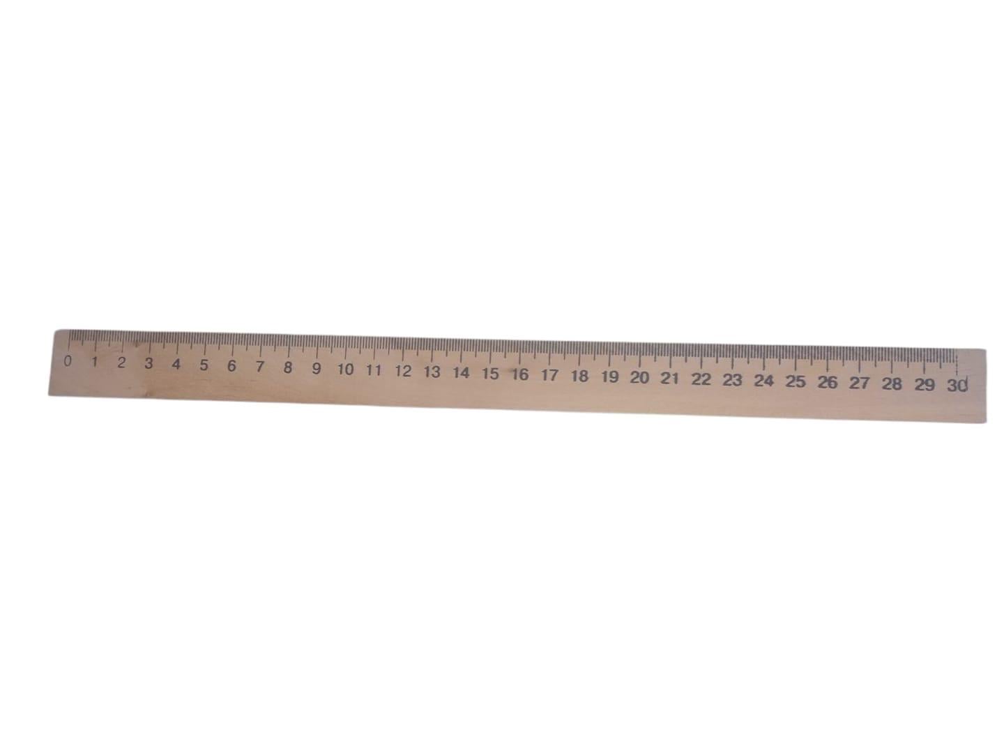 Линейка деревянная 30 см (26382400)