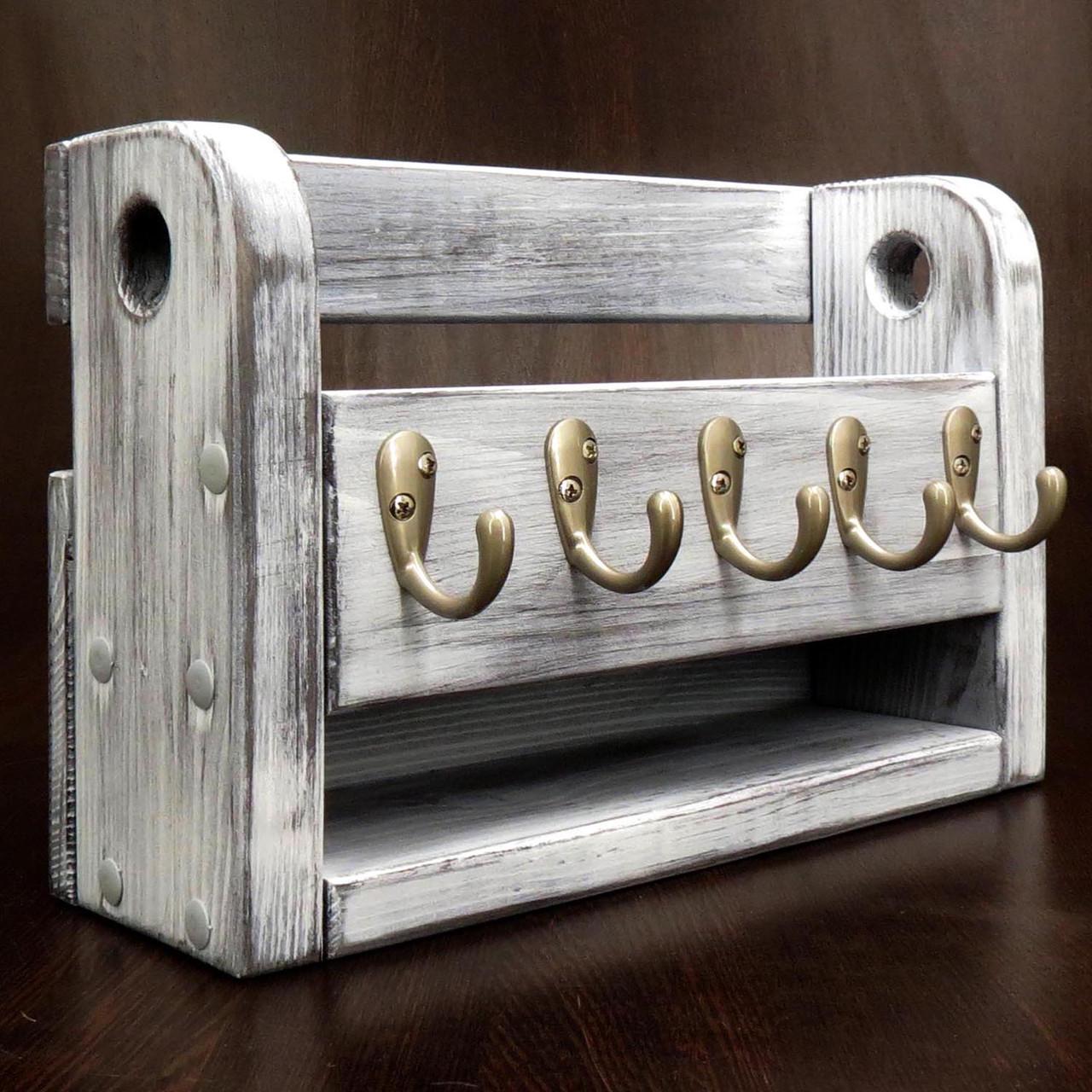 Ключница деревянная Сен-Мишель Шебби (КЛЧ-003021)