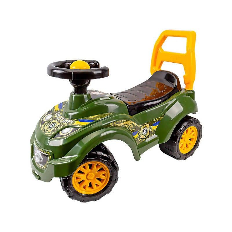 Каталка-толокар Technok Toys для прогулок/пищалка/багажник Green (132595)