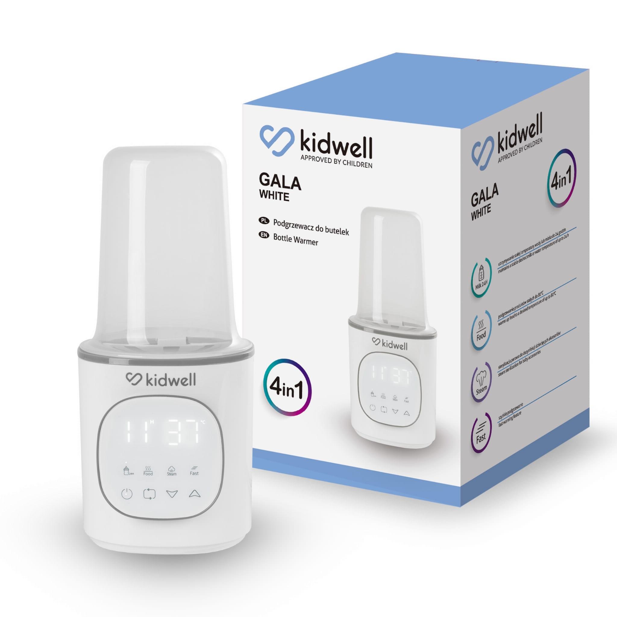 Підігрівач пляшечок Kidwell GALA White (66222)