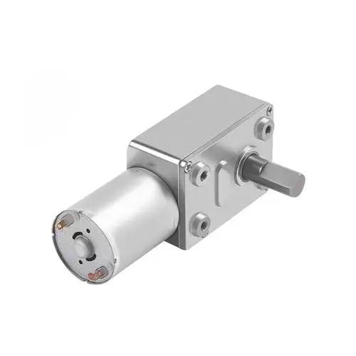 Мотор с червячным редуктором JGY-370 60 об/мин 12V Серый (1119568) Мотор с червячным редуктором JGY-370 60 об/мин 12V Серый (1119568)