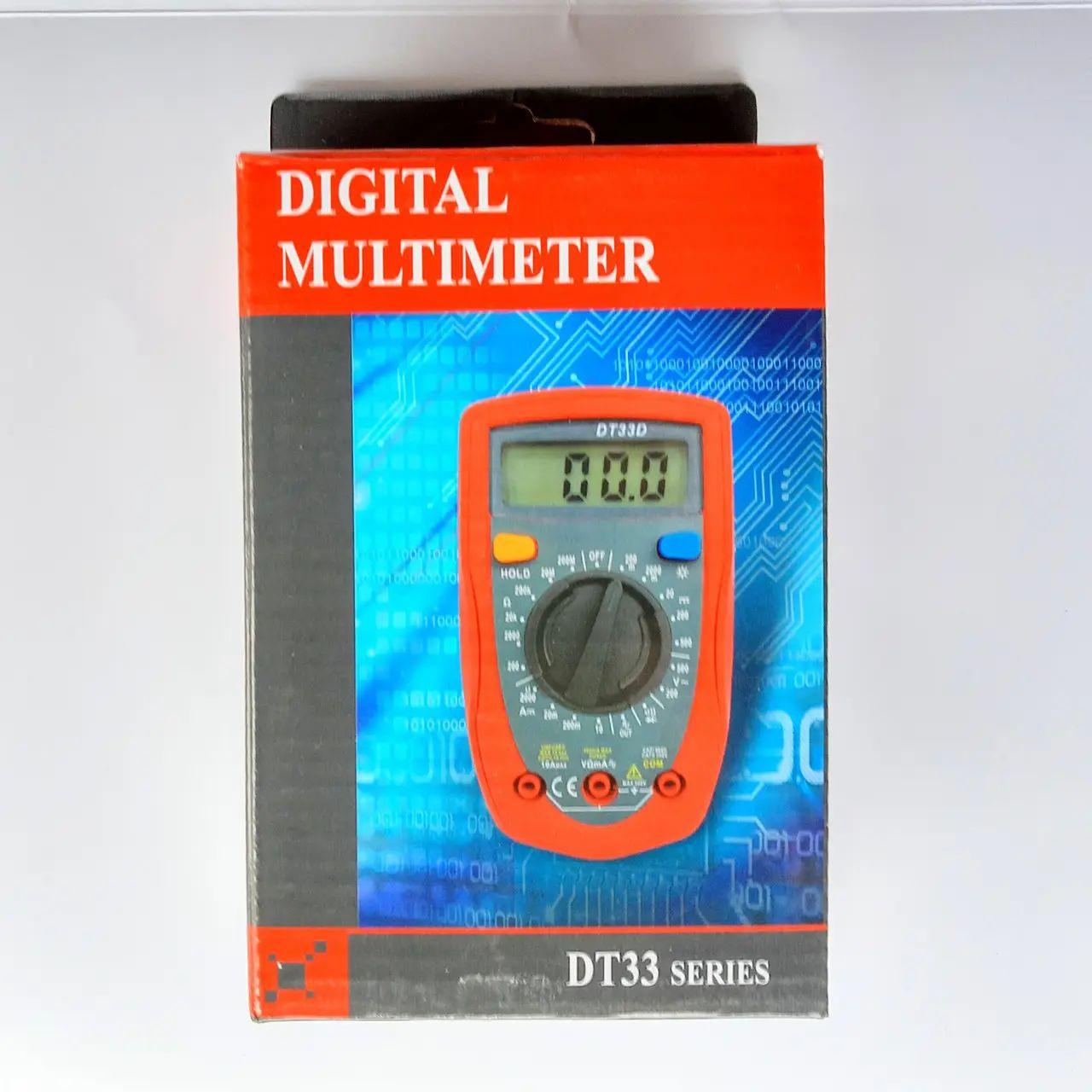 Мультиметр універсальний DT UT33C UNI-T для вимірювання напруги та струму (2561) - фото 8 Мультиметр універсальний DT UT33C UNI-T для вимірювання напруги та струму (2561) - фото 8