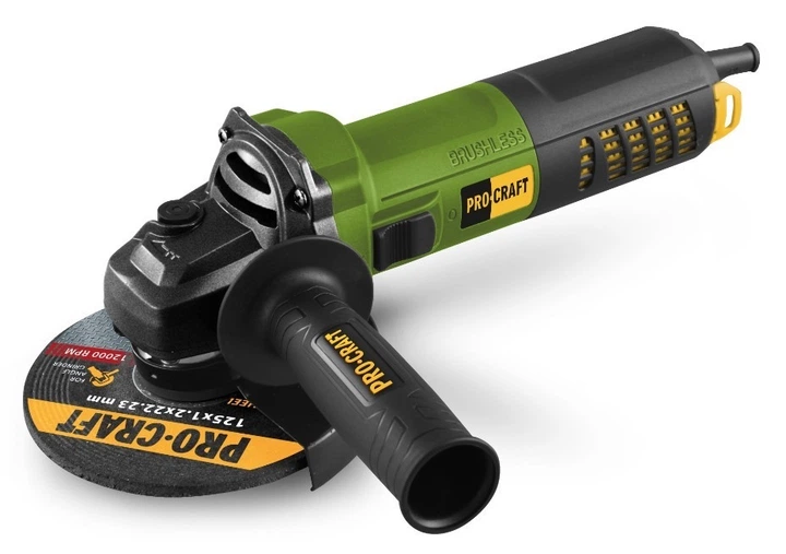 Болгарка ProCraft PW-125/1550 бесщеточная 125 мм 1550 Вт (015502)