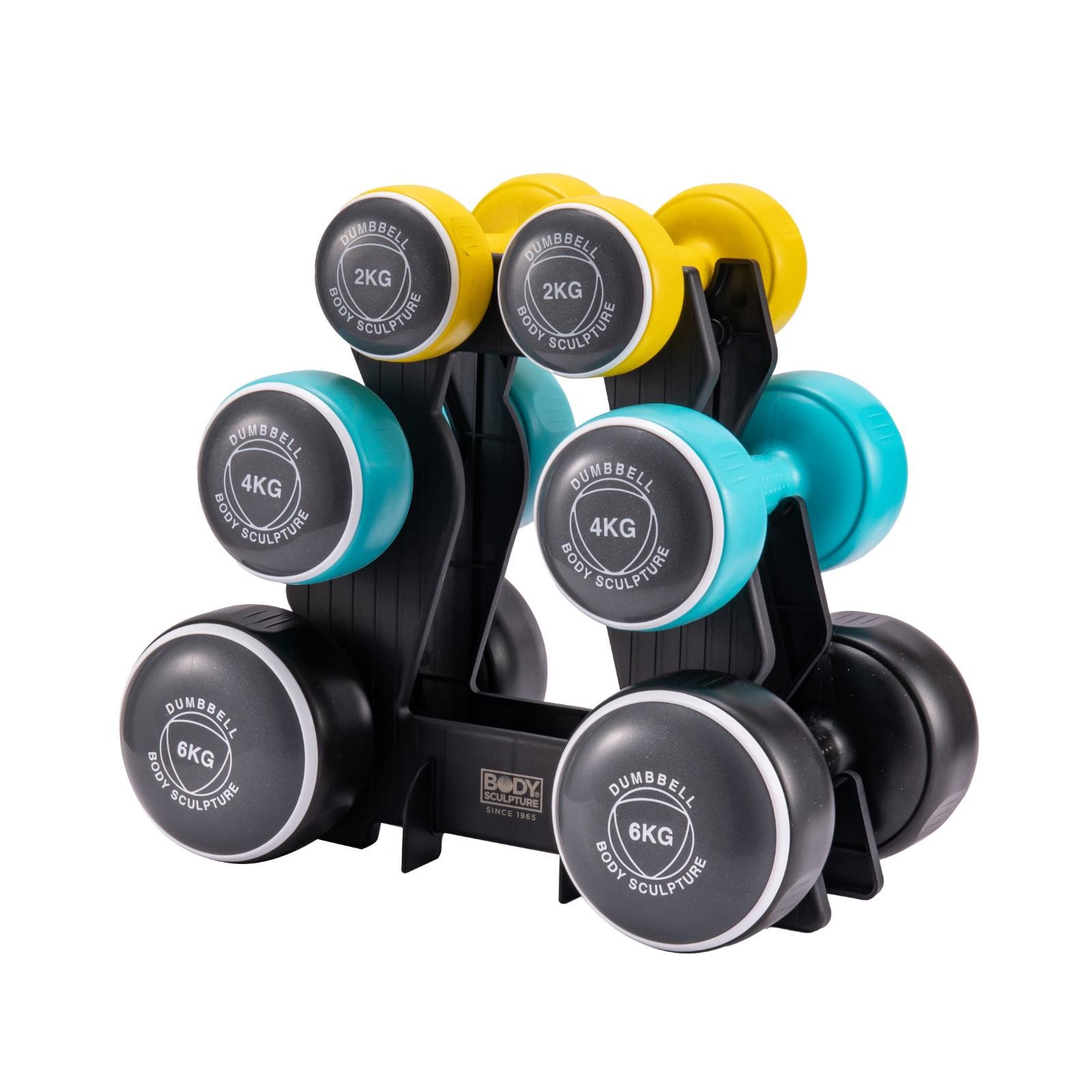 Гантели виниловые Body Sculpture BW 108DT 24 кг (447051) Гантели виниловые Body Sculpture BW 108DT 24 кг (447051)