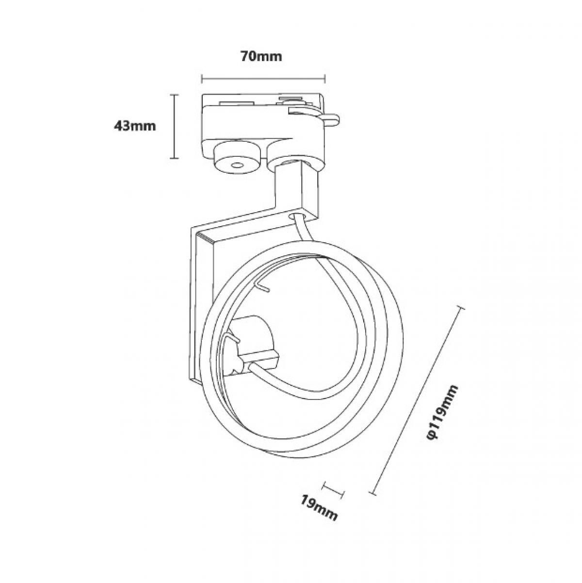 Трековый светильник MASTER TRACK (TLS002-WH) - фото 2
