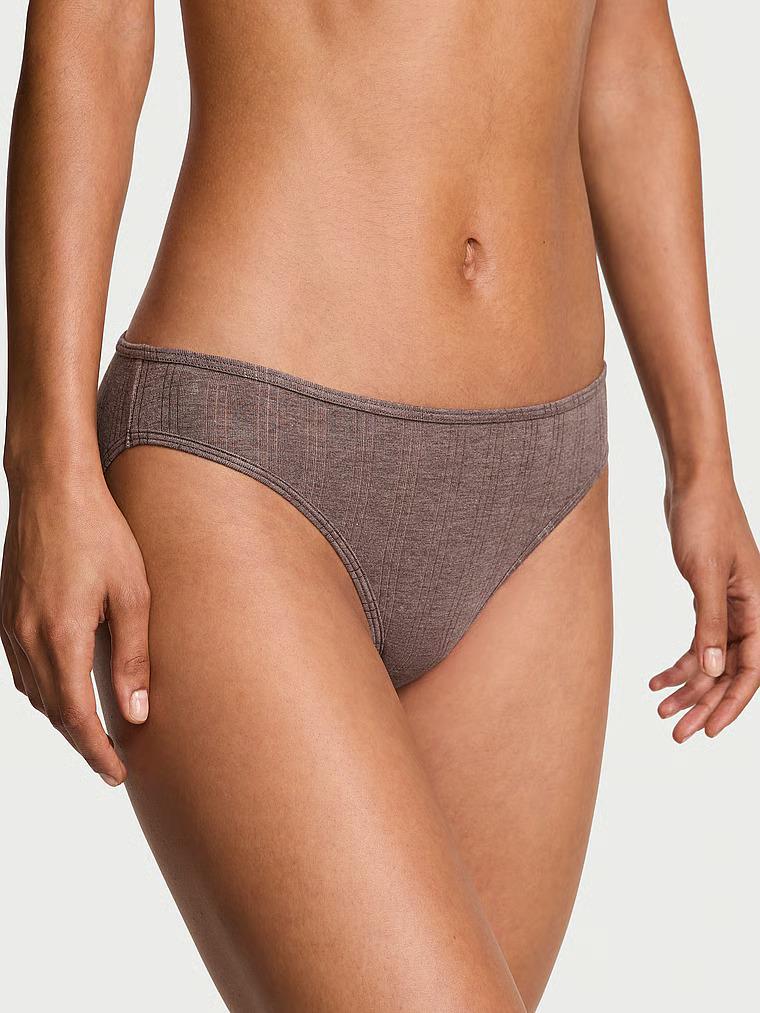 Трусики Victoria's Secret SoSoft Modal Ultra-Fine Bikini Panty L Коричневый (27119934)