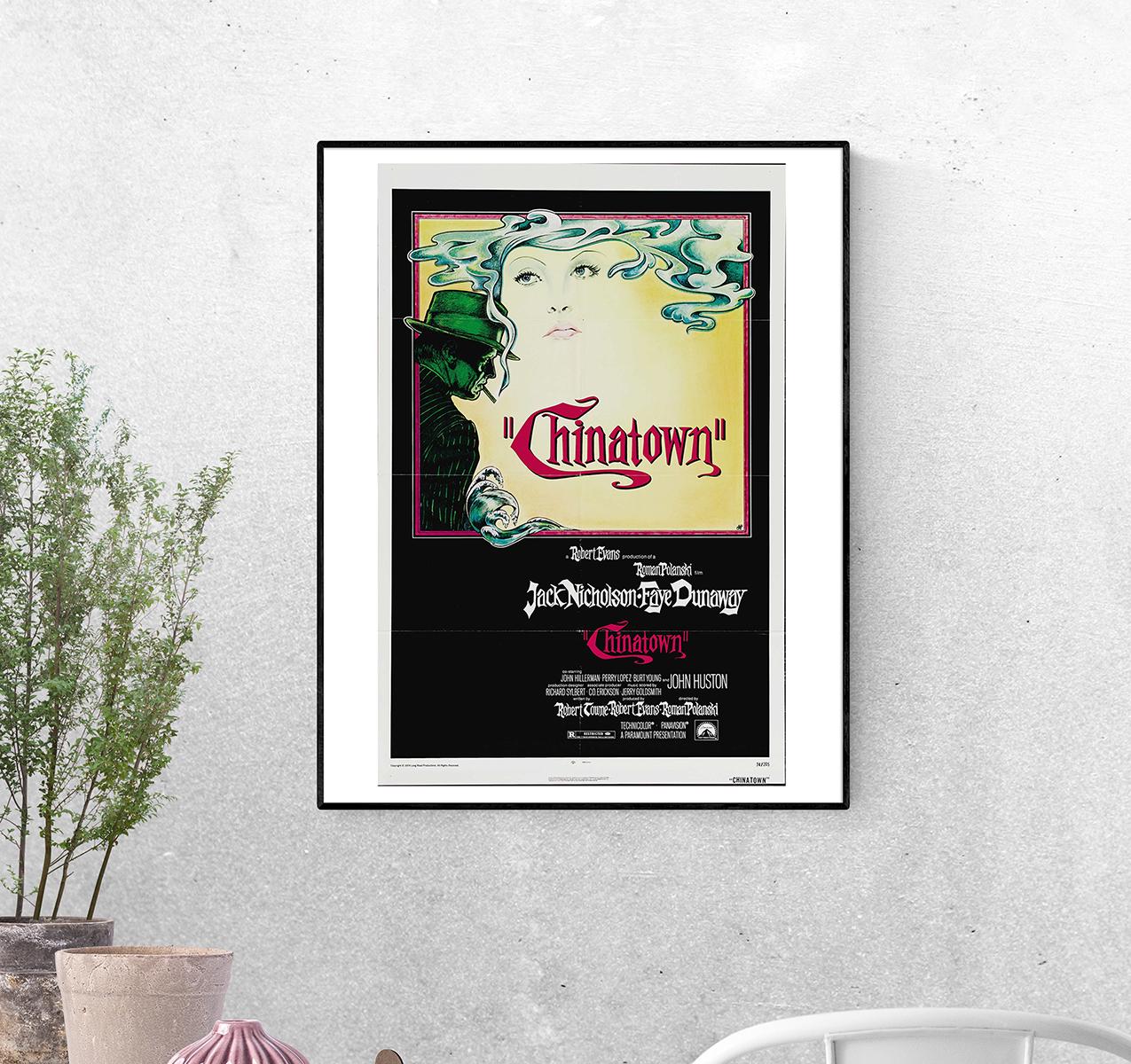 Постер Китайский квартал 1974 г. Режиссёр Роман Полански формат А-4 (Afisha2050002_Poster)