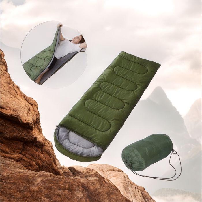 Спальний мішок літо Зелений (27502548) - фото 2