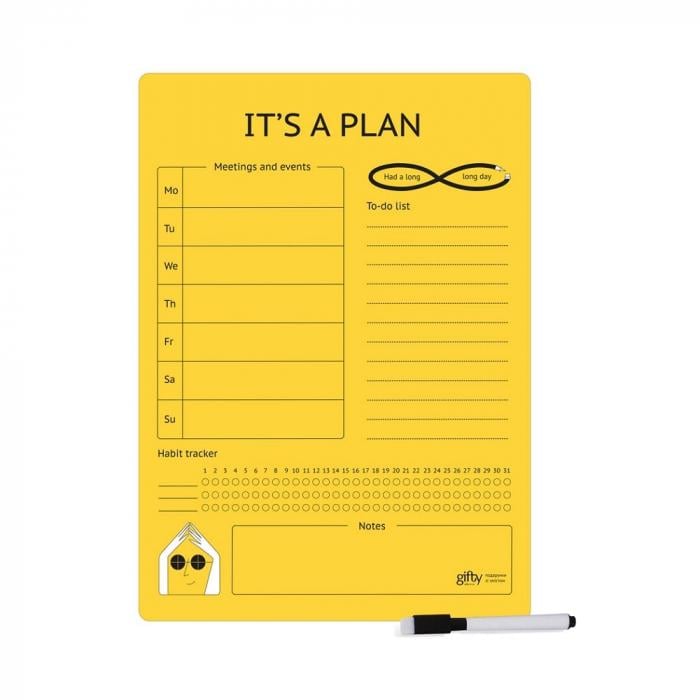 Планер магнітний It's a plan (sp4-82224)