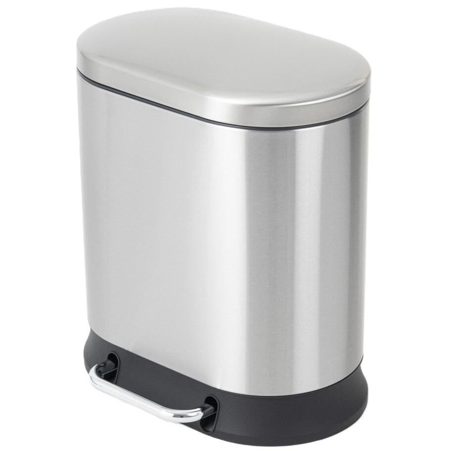 Відро для сміття MIXXUS Strong-TC0105 MI7080 з кришкою та педаллю 5 л Сатин (258321)