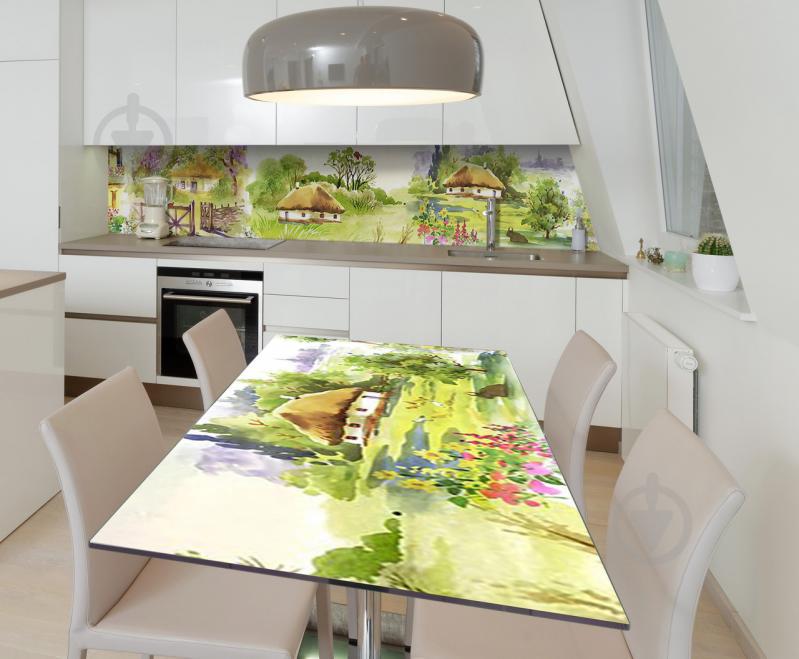 Наклейка виниловая на стол Zatarga  "Шевченкова Хата" 650х1200 мм Z181737/1st