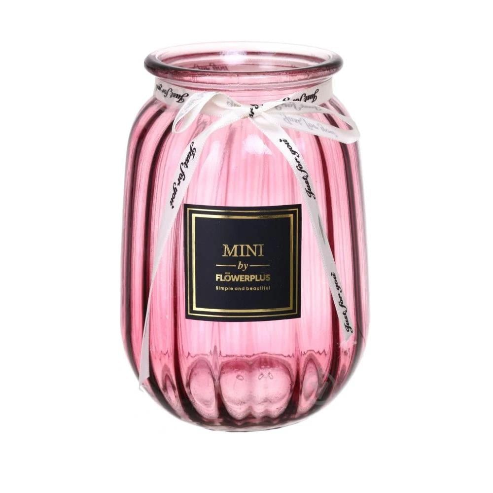 Ваза стеклянная Burgundy 18х9 см (R93879) Ваза стеклянная Burgundy 18х9 см (R93879)