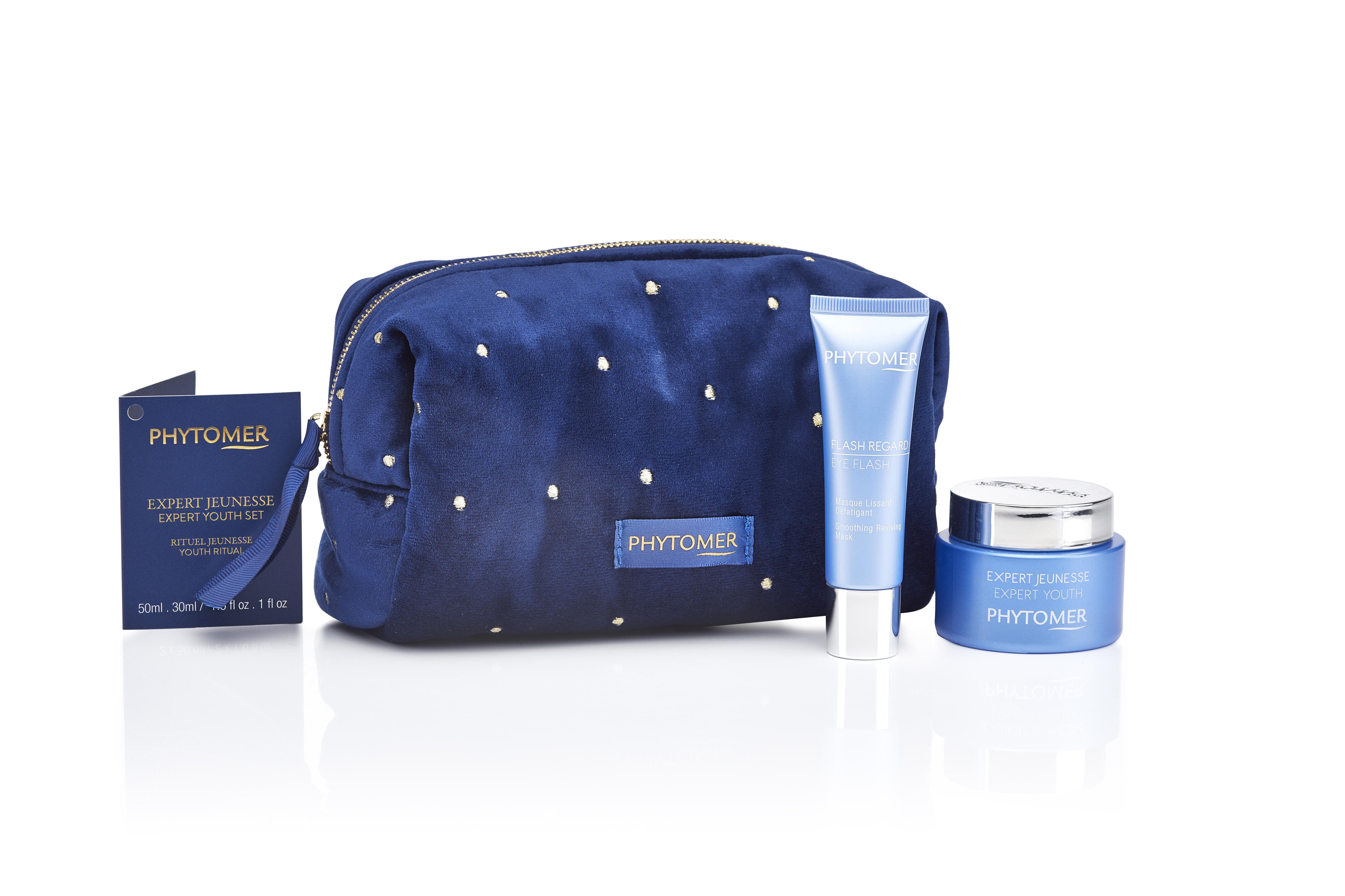Набор Phytomer EXPERT YOUTH крем EXPERT YOUTH 50 мл/разглаживающая восстанавливающая маска для кожи вокруг глаз EYE FLASH 30 мл и косметичка (SVV545) Набор Phytomer EXPERT YOUTH крем EXPERT YOUTH 50 мл/разглаживающая восстанавливающая маска для кожи вокруг глаз EYE FLASH 30 мл и косметичка (SVV545)