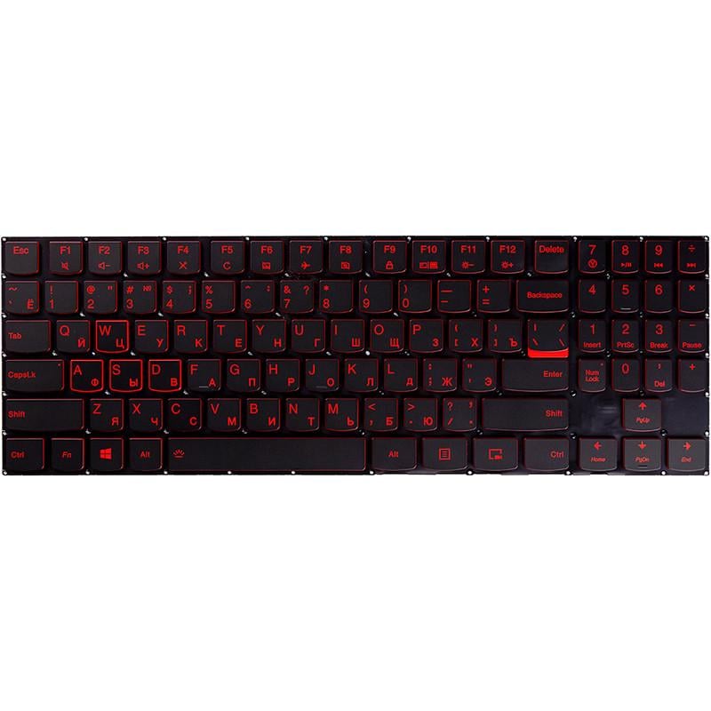 Клавиатура Power для ноутбука Lenovo Legion Y520 R720 подсветка Черный