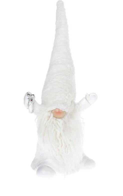 Фигурка декоративная Белый Гном 30 см (BD-823-543)