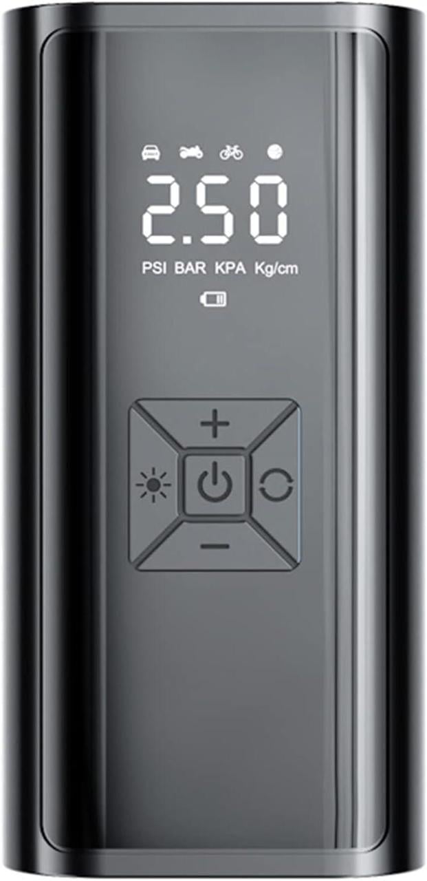 Компресор автомобільний з цифровим дисплеєм 12В бездротовий (НР051469) Компресор автомобільний з цифровим дисплеєм 12В бездротовий (НР051469)
