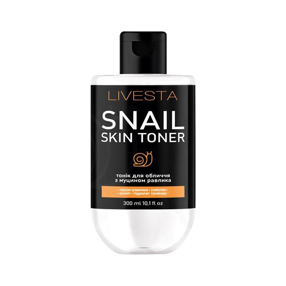 Тоник для лица Livesta с муцином улитка 300 мл (Liv111301)