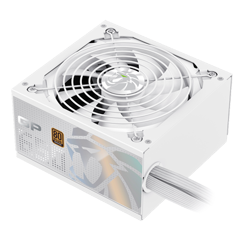 Блок питания для ПК GameMax GP 650W WH 650W ATX 2.31 с вентилятором 140 мм 80+ Bronze White