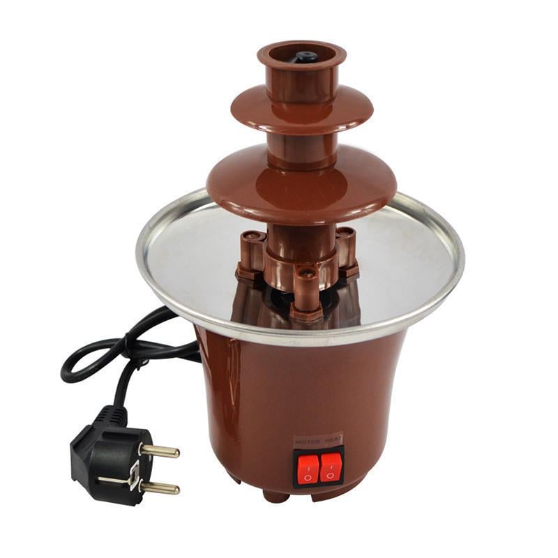 Шоколадний фонтан Chocolate Fondue Fountain Mini Коричневий (2-1-25972)