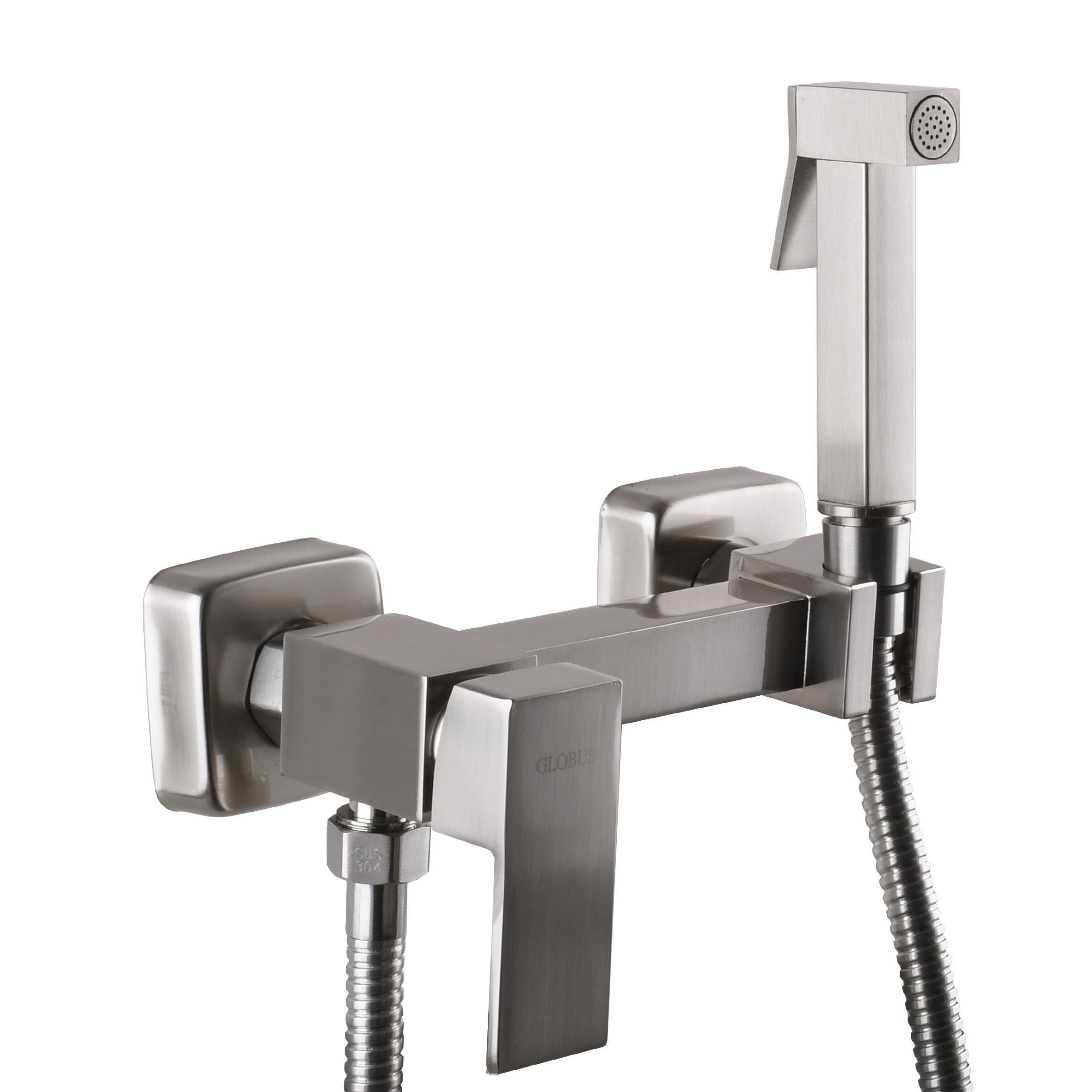 Смеситель гигиенический GLux Niagara GLN-5-106MIX-SS Сатин (22949) Смеситель гигиенический GLux Niagara GLN-5-106MIX-SS Сатин (22949)