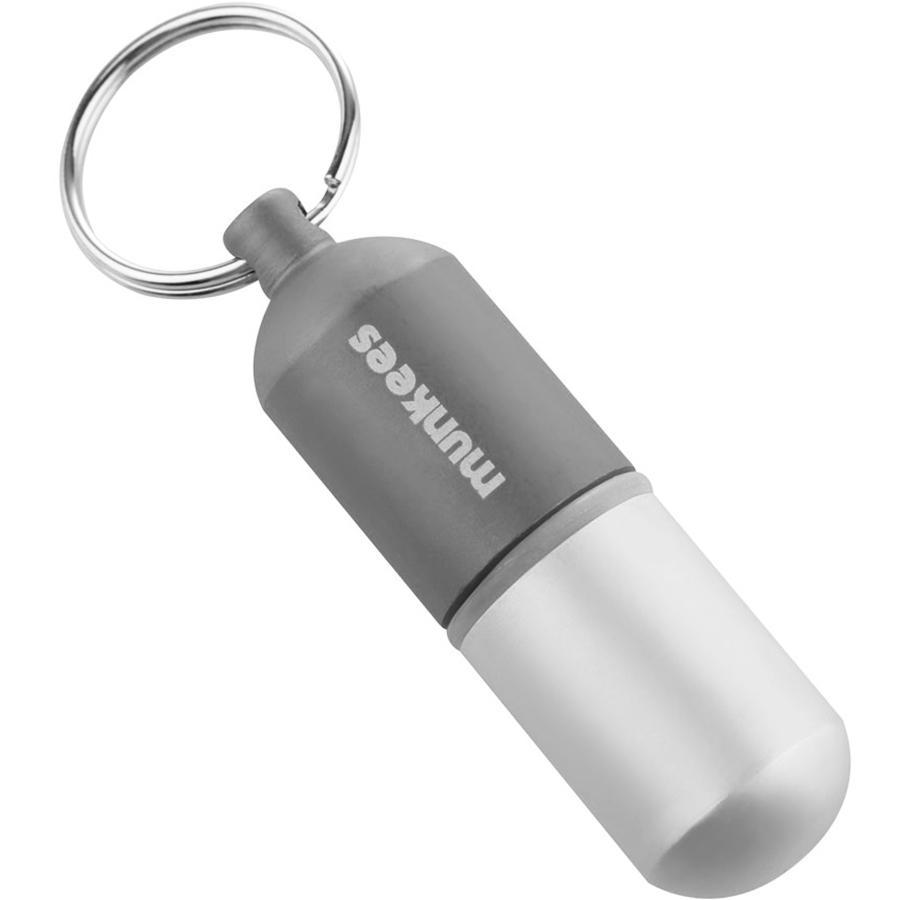 Брелок Munkees 3626 Waterproof Capsule Medium Grey