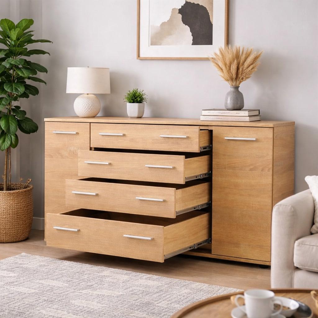 Комод для дитячої кімнати Everest 130х38х73 см Дуб сонома (34081197)