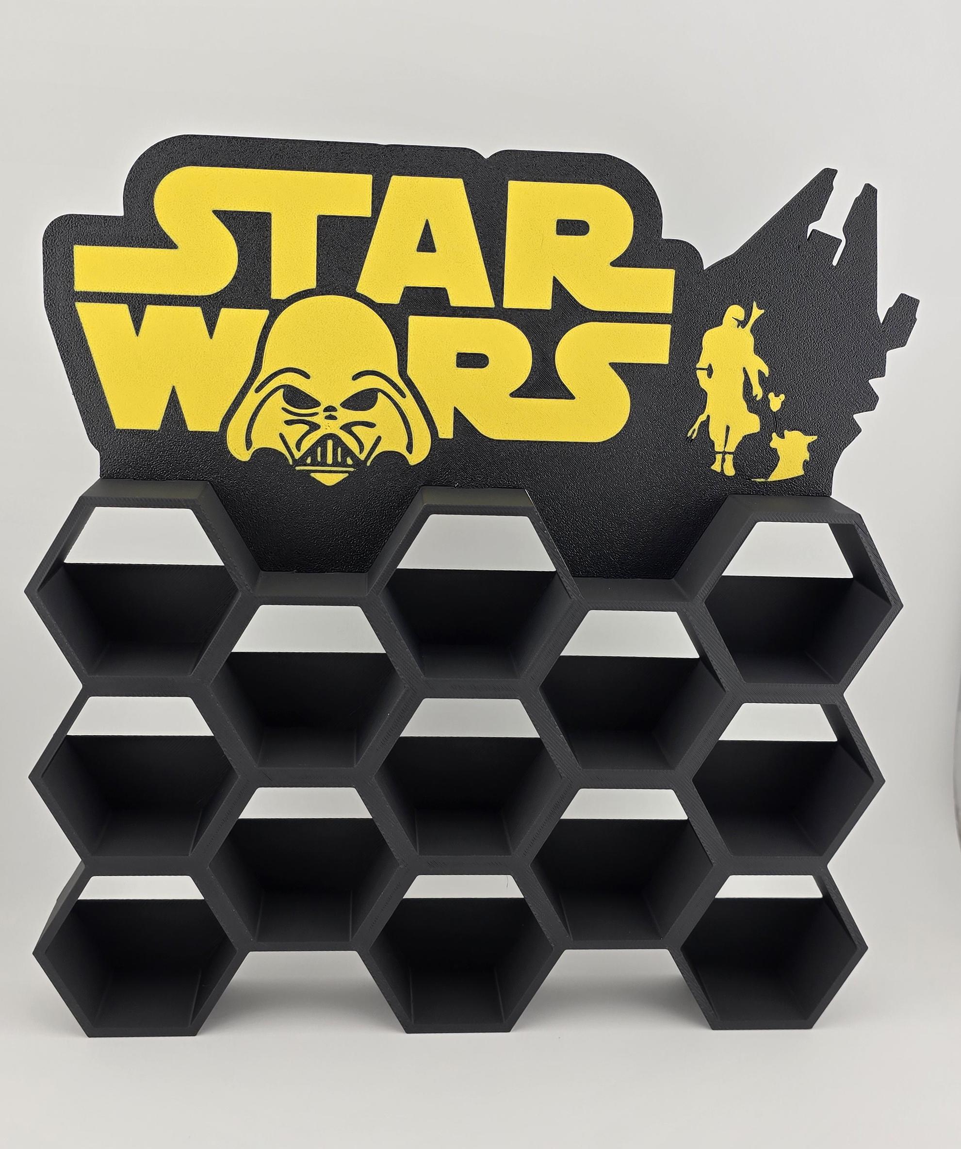 Подставка-органайзер для коллекции киндеров Star Wars (0690)