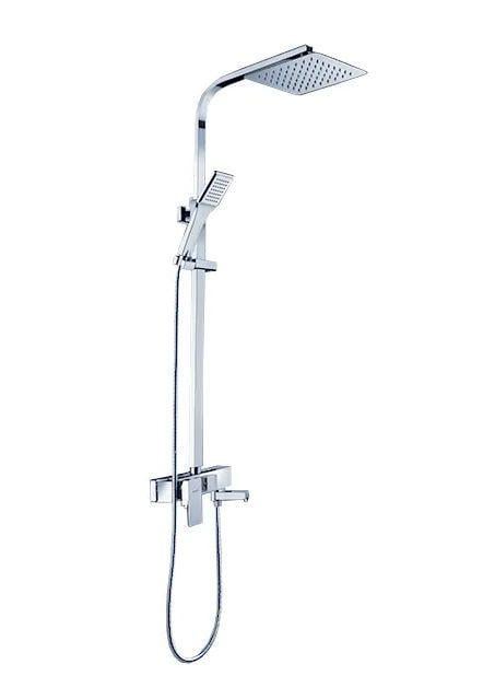 Душевой гарнитур Rea NAVARO с изливом Хром (Rea-P0802)