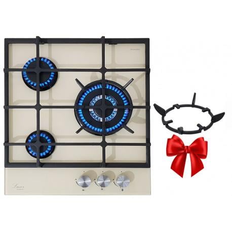 Варильня поверхня Luxor RG 455 Rustik Champagne SS з підставка WOG (24655917) - фото 2 Варильня поверхня Luxor RG 455 Rustik Champagne SS з підставка WOG (24655917) - фото 2