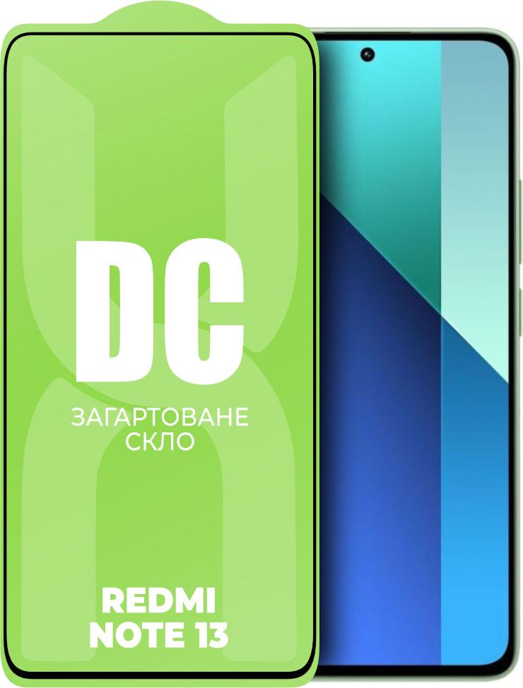 Захисне скло DC Glass Xiaomi Redmi Note 13 (Full Glue) (34925)