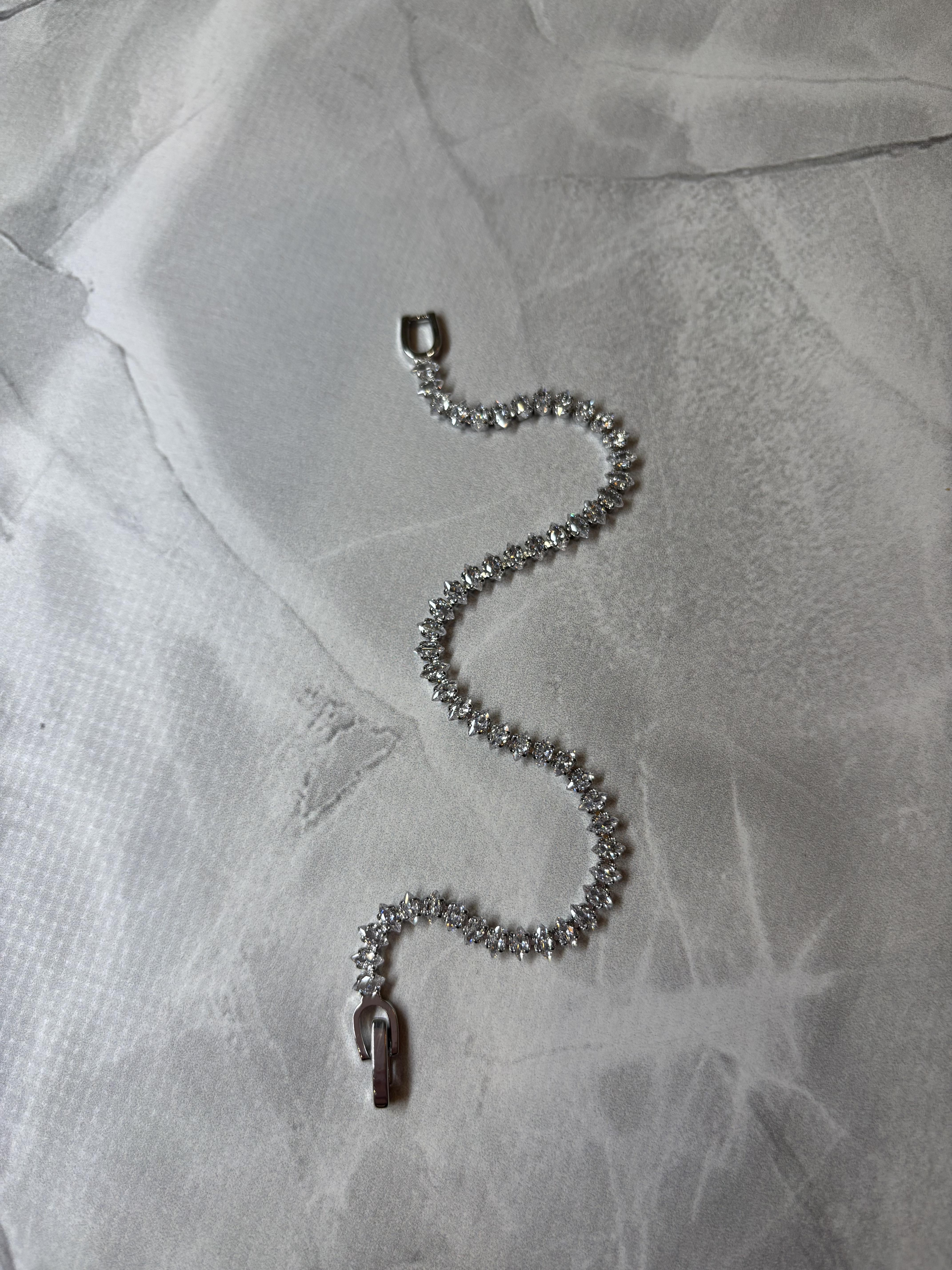 Браслет Mirshine Oval Silver (23009) - фото 3 Браслет Mirshine Oval Silver (23009) - фото 3